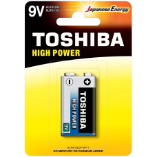 Батарейка TOSHIBA 6LR61GCP BP-1 Батарейка TOSHIBA 6LR61GCP BP-1