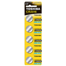 Батарейка TOSHIBA CR2016 BP 1X5 Батарейка TOSHIBA CR2016 BP 1X5