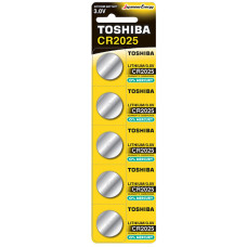 Батарейка TOSHIBA CR2025 BP 1X5 Батарейка TOSHIBA CR2025 BP 1X5
