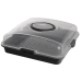 Тортівниця пл. VIOLET HOUSE 0036 Каризма Antrasit квадратна з/к 13х38х38 см (0036 Каризма Antrasit квадратная с/к)