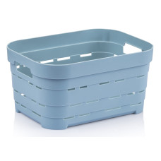 Корзина IDEA HOME 00611 Pyramid Blue б/кр. 3.8л (24x17,5x12 см) (00611 Blue)
