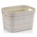 Корзина IDEA HOME 00612 Pyramid Bej б/кр. 5л (24x17,5x16 см) (00612 Bej) Корзина IDEA HOME 00612 Pyramid Bej б/кр. 5л (24x17,5x16 см) (00612 Bej)