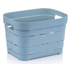 Корзина IDEA HOME 00612 Pyramid Blue б/кр. 5л (24x17,5x16 см) (00612 Blue)