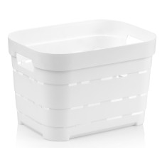 Корзина IDEA HOME 00612 Pyramid White б/кр. 5л (24x17,5x16 см) (00612 White)