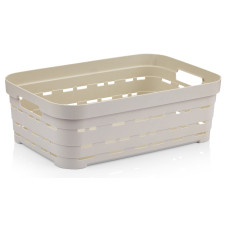 Корзина IDEA HOME 00615 Pyramid Bej б/кр. 8.2л (36x24x12 см) (00615 Bej)