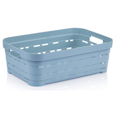 Корзина IDEA HOME 00615 Pyramid Blue б/кр. 8.2л (36x24x12 см) (00615 Blue)