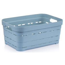 Корзина IDEA HOME 00616 Pyramid Blue б/кр. 10.8л (36x24x16 см) (00616 Blue)
