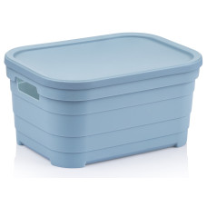 Корзина IDEA HOME 00638 Pyramid Blue з/кр. 3.8л (24x18x12.5 см) (00638 Blue)