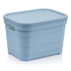 Корзина IDEA HOME 00639 Pyramid Blue з/кр. 5л (24x18x16.5 см) (00639 Blue)