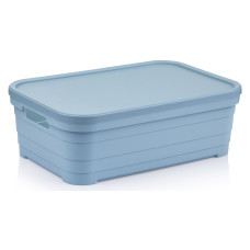 Корзина IDEA HOME 00642 Pyramid Blue з/кр. 8.2л (36x24x12.5 см) (00642 Blue)