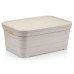 Корзина IDEA HOME 00643 Pyramid Bej з/кр. 10.8л (36x24x16.5 см) (00643 Bej)