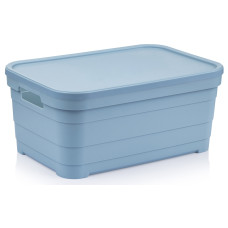 Корзина IDEA HOME 00643 Pyramid Blue з/кр. 10.8л (36x24x16.5 см) (00643 Blue)