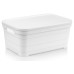 Корзина IDEA HOME 00643 Pyramid White з/кр. 10.8л (36x24x16.5 см) (00643 White)