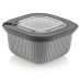 контейнер пл. IDEA HOME 00682 Line Box Gray/квадр.1.1л (00682 Gray) контейнер пл. IDEA HOME 00682 Line Box Gray/квадр.1.1л (00682 Gray)