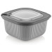 контейнер пл. IDEA HOME 00683 Line Box Gray/квадр.1.8л (00683 Gray) контейнер пл. IDEA HOME 00683 Line Box Gray/квадр.1.8л (00683 Gray)