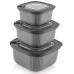 контейнер пл. IDEA HOME 00685 Line Box Gray/НАБ./квадр.0.6/1.1/1.8 (00685 Gray) контейнер пл. IDEA HOME 00685 Line Box Gray/НАБ./квадр.0.6/1.1/1.8 (00685 Gray)