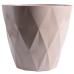 Горщик для квітів VIOLET HOUSE 0200 PRIZMA BEIGE з внут. зливом води 5 л. (0200 PRIZMA BEIGE д/квітів з внут. зливом вод)