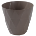 Горщик для квітів VIOLET HOUSE 0200 PRIZMA BROWN з внут. зливом води 5 л. (0200 PRIZMA BROWN д/квітів з внут. зливом вод)