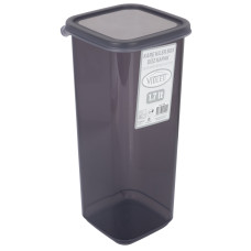 контейнер пл. VIOLET HOUSE 0299 Transparent Black д/сипучих 1.7 л (0299 Transparent Black)