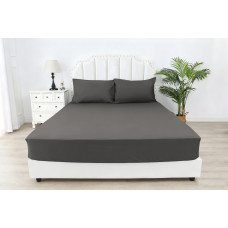 Комплект SOHO Простирадло на гумці 180*200+25см Dark Gray