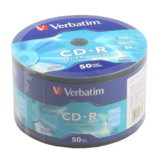 Носії інформації VERBATIM CD-R 700Mb 52x Wrap 50 pcs 43787