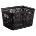 Корзина VIOLET HOUSE 0502 №2 Ажур BROWN б/кр. 7 л (0502 №2 BROWN PL б/кр. 7 л)