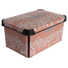 Корзина VIOLET HOUSE 0647 DECOR POWDER FLOWERS з/кр. 10 л (0647 DECOR POWDER FLOWERS с/кр. 10 л)