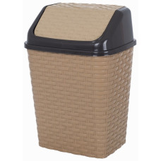 Корзина д/сміття VIOLET HOUSE 0752 Роттанг BEIGE з/кр 10 л (0752 Роттанг BEIGE с/к 10 л)