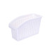 контейнер пл. VIOLET HOUSE 0848 WHITE Органайзер д/хол 12*29*16см (0848 WHITE)