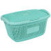 Корзина д/білизни VIOLET HOUSE 1002 Виолетта SOFT MINT 28 л (1002 Виолетта SM с/к 28 л)
