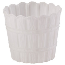 Горщик для квітів VIOLET HOUSE 1048 BAMBOO WHITE д/квітів із дренажем 7 л. (1048 BAMBOO WHITE 7 л.)