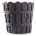 Горщик для квітів VIOLET HOUSE 1052 BAMBOO ANTRACITE д/квітів із дренажем 0.6 л. (1052 BAMBOO ANTRACITE 0.6 л.)