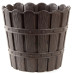 Горщик для квітів VIOLET HOUSE 1052 BAMBOO BROWN із дренажем 0.6 л. (1052 BAMBOO BROWN 0.6 л.)