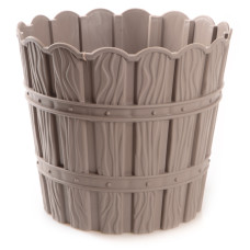 Горщик для квітів VIOLET HOUSE 1052 BAMBOO CAPPUCHINO д/квітів із дренажем 0.6 л. (1052 BAMBOO CAPPUCHINO 0.6 л.)