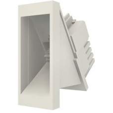 Модуль ModMosaic, 22,5x45мм, 1хRJ45, кутовий, 568В, UTP, PowerCat 5e, білий, MOLEX 