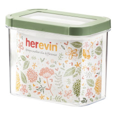 контейнер пл. HEREVIN Storage Canister-Green-Peach 1.2 л (161212-100)