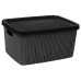 Корзина HEREVIN Grey з кришкою 7 л (161381-012)