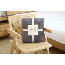 Текстиль для дому SOHO Плед 200*220 см Tracery Gray