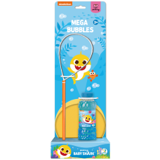Бульбашки мильні Mega Bubbles з тарілкою. Baby Shark 450 мл