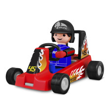 Іграшка IGRACEK Racer with kart red гоночний карт Іграшка IGRACEK Racer with kart red гоночний карт