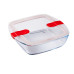 Форма с/к PYREX CK&HT форма д/запік.квадр25х22х7см(2.2л)з фіксат.кр. (212PH00/7644)
