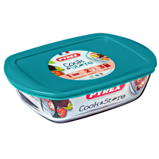 Форма с/к PYREX Cook&Store форма з криш. прямокут 23х15х7см (1.2л) (215P000/7646)
