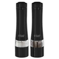 Аксесуар до кухонних приладів RUSSELL HOBBS 28010-56 Black Набір електромельниць для солі та перцю Аксесуар до кухонних приладів RUSSELL HOBBS 28010-56 Black Набір електромельниць для солі та перцю