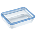 Форма с/к PYREX Pure Glass 0.8 л прямокут. 19x14x5см скл. кришка (241A000/8046)