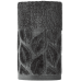 Текстиль банний SOHO Рушник 30*50 бавовна 100% Leaves Dark Gray