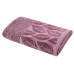 Текстиль банний SOHO Рушник 30*50 бавовна 100% Leaves Purple
