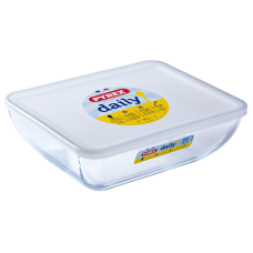 Форма с/к PYREX DAILY форма з криш. прямокут. 25х20см (2.2л) (343P000/3646)
