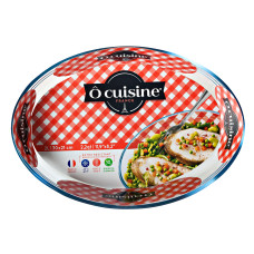 Форма с/к O CUISINE склянна овал. 30х21х6см (2л) (345BC00/2046)