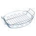Форма с/к PYREX форма овал. 38х27х11см (4л) з решіт. (412U000/8043) Форма с/к PYREX форма овал. 38х27х11см (4л) з решіт. (412U000/8043)