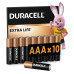 Батарейка DURACELL LR03 MN2400 уп. 1х10 шт.